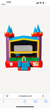 15’x15’ Primary Color Castle Bounce House