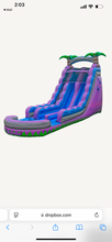 22’ Purple Crush Dual Lane Waterslide