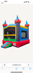 15’x15’ Primary Color Castle Bounce House