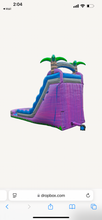 22’ Purple Crush Dual Lane Waterslide