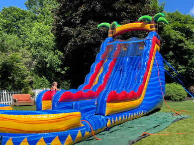 22’ Dual Lane Inferno Waterslide