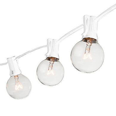 White Globe String Lights